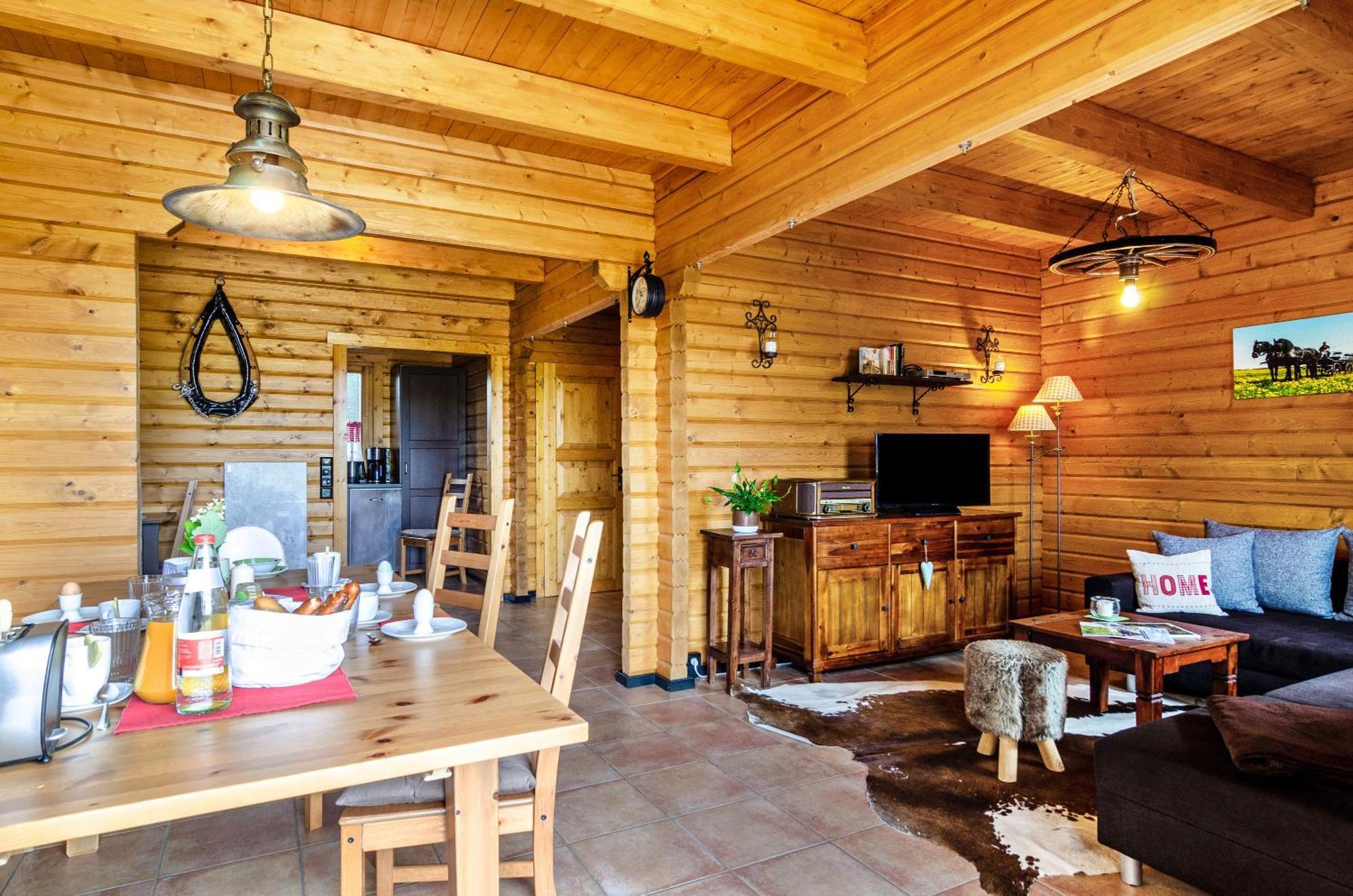 Leibertingen Ferienblockhaus Glocker - Hof 빌라 외부 사진